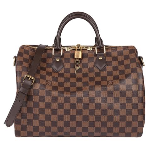 Speedy Bandoulière 35 Damier Ebene Canvas 